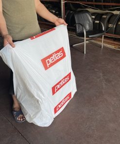 Petlas Logolu Oto Lastik Taşıma Poşeti